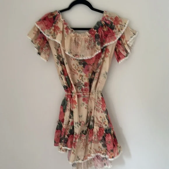 Zimmermann short Floral Ruffle Dress size small (Zimmermann 2) - Picture 8 of 8